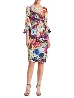 Triana Floral Wrap Dress