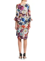 Triana Floral Wrap Dress