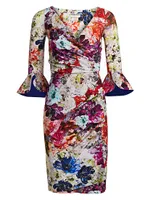 Triana Floral Wrap Dress