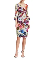 Triana Floral Wrap Dress