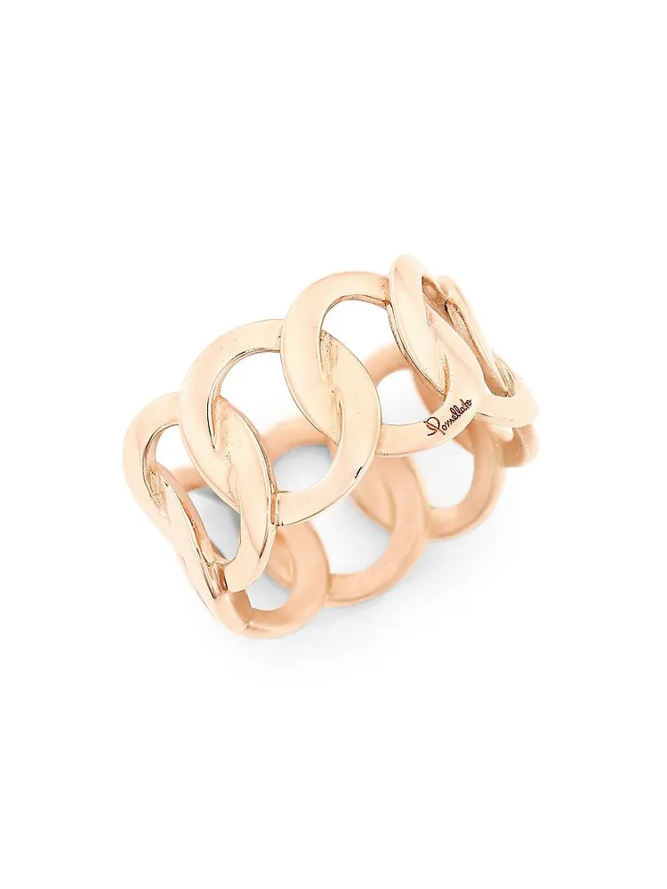 Brera 18K Rose Gold Chain Ring