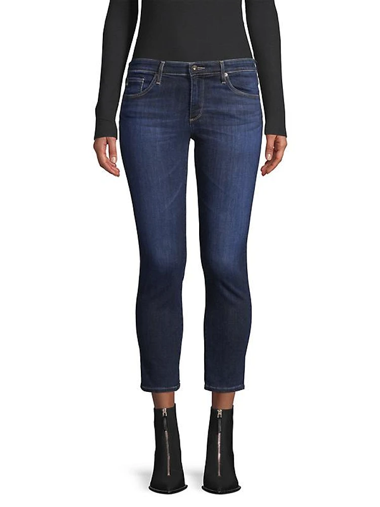 Prima Low-Rise Crop Cigarette Jeans