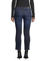 Prima Low-Rise Crop Cigarette Jeans