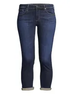 Prima Low-Rise Crop Cigarette Jeans