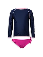 Little Girl's & Girl's Long-Sleeve Rashguard