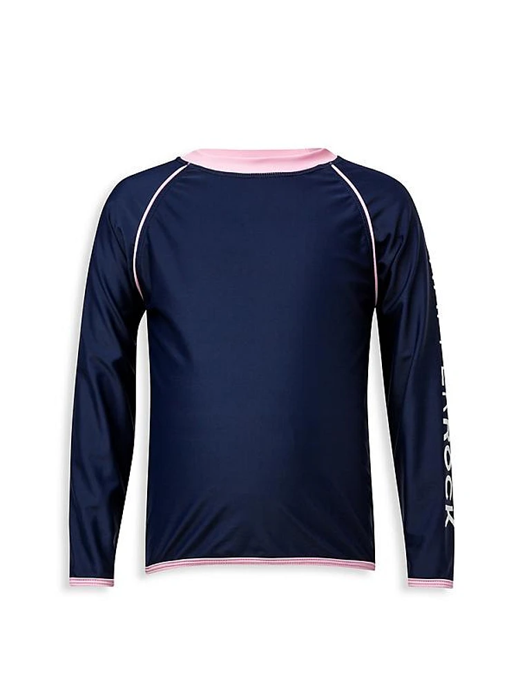 Little Girl's & Girl's Long-Sleeve Rashguard