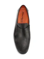 Paine Leather Moccasin Loafers