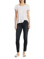 Prima Mid-Rise Stretch Cigarette Jeans