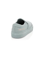 Little Kid's & Kid's Leather Slip-On Sneakers