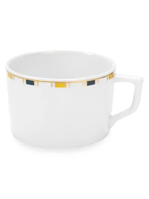 Stripes Porcelain Tea & Coffee Cup