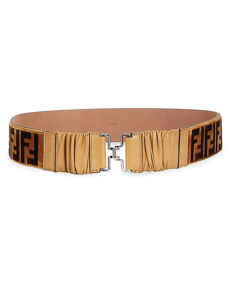 Leather Logo Belt