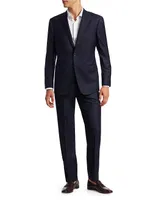 Single-Breasted Wool Suit