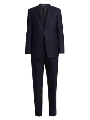 Single-Breasted Wool Suit