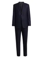 Single-Breasted Wool Suit