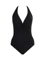 Rock Solid Wrapsody One-Piece Swimsuit