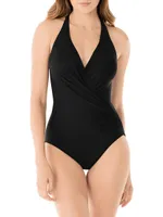 Rock Solid Wrapsody One-Piece Swimsuit