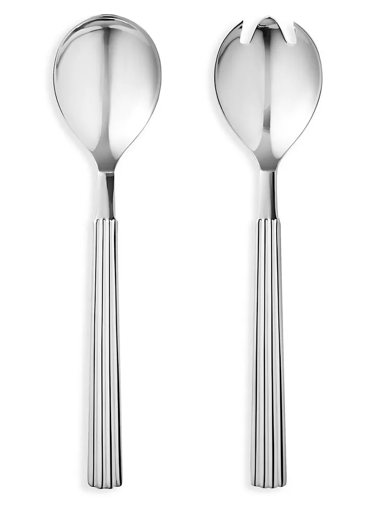 Bernadotte 2-Piece Stainless Steel Salad Spoon Set