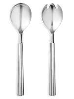 Bernadotte 2-Piece Stainless Steel Salad Spoon Set