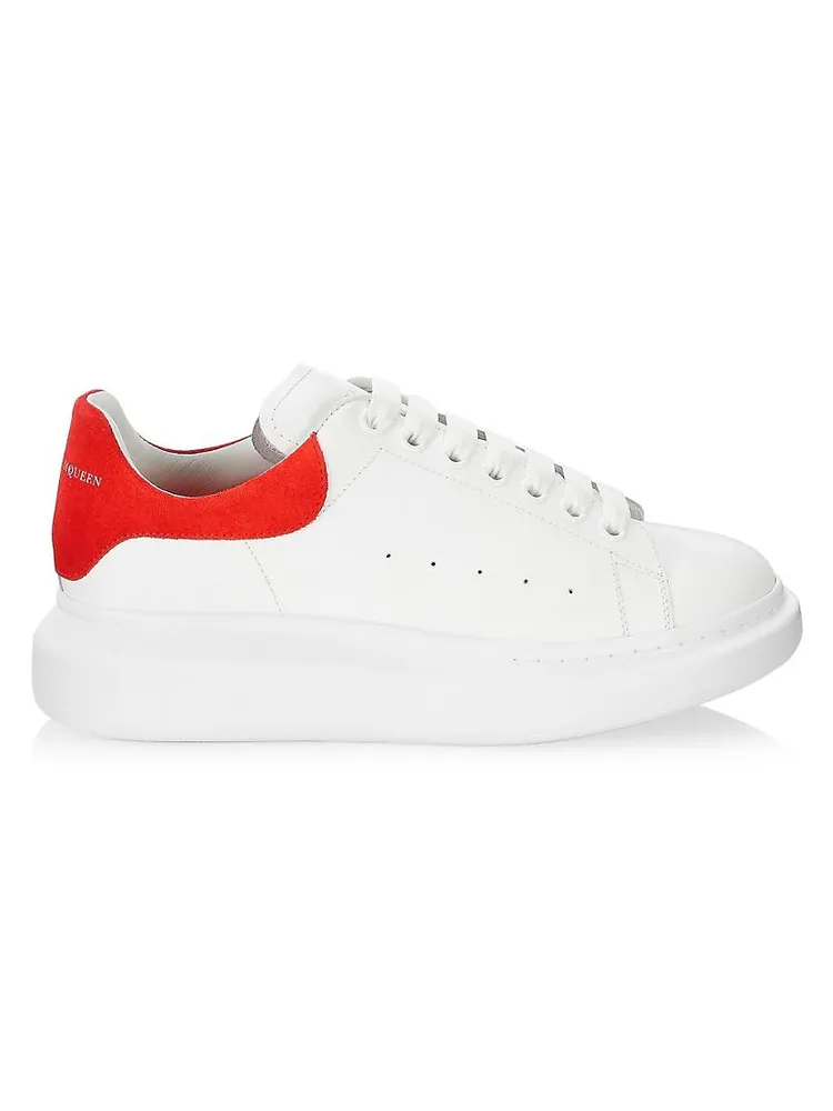 Men's Oversized Leather Platform Sneakers