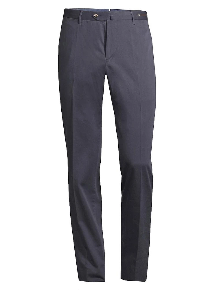 Slim-Fit Silk-Blend SilkOchino Trousers