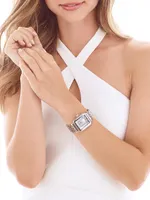 Deco Madison Diamond & Stainless Steel Bracelet Watch