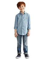 Little Boy's & Chambray Shirt