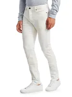 The Cast 2 Skittles Raw Hem Slim-Fit Jeans