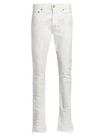 The Cast 2 Skittles Raw Hem Slim-Fit Jeans