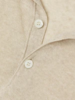 Modern-Fit Wool Polo Shirt