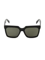 55MM Oversized Square Sunglasses