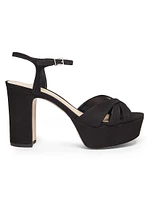 Keefa Suede Platform Sandals