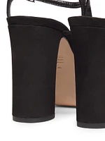 Keefa Suede Platform Sandals