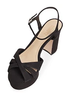 Keefa Suede Platform Sandals