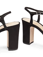 Keefa Suede Platform Sandals