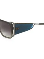 56MM Rectangular Sunglasses