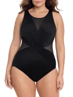 Plus Illusionists Palma One-Piece Swimsuit