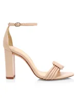 Vicky Knotted Leather Sandals