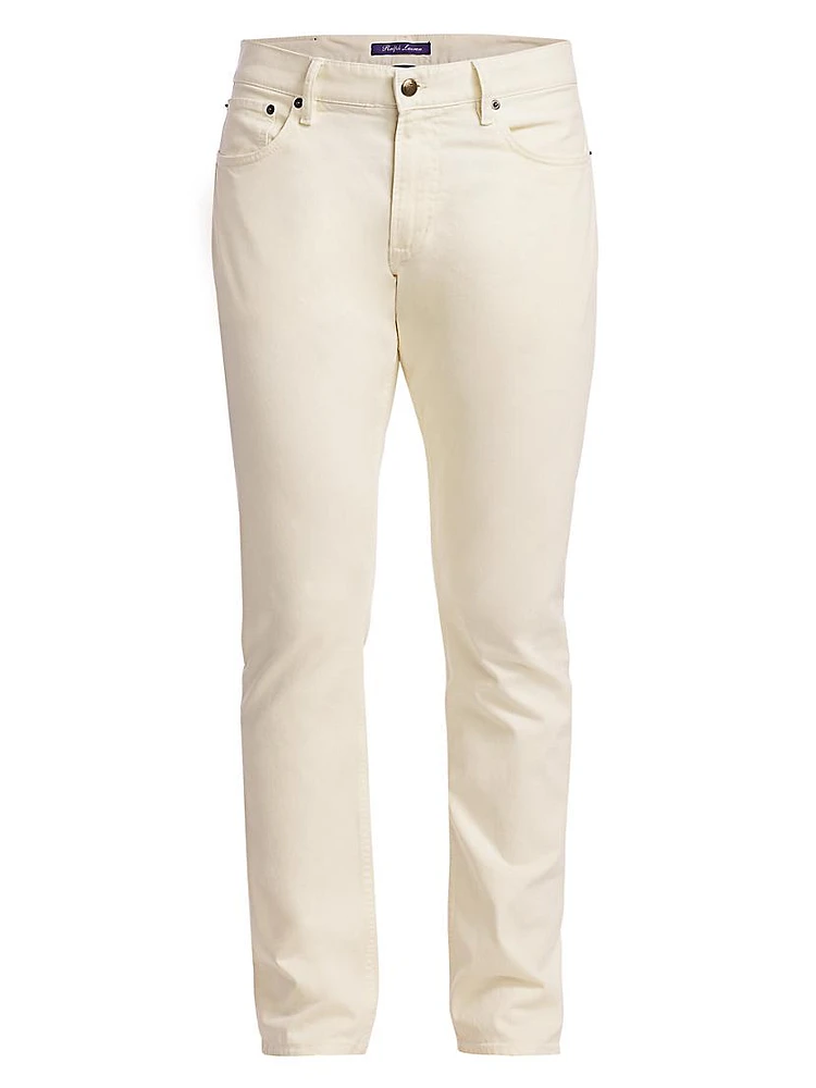 Slim-Fit Five-Pocket Jeans