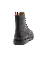 Classic Leather Wingtip Boots