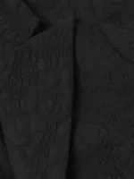 Textured Split Sleeve Blazer