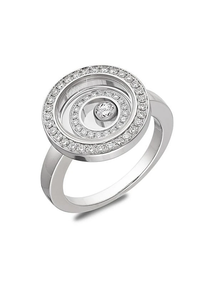 Happy Spirit 18K White Gold & Diamond Ring