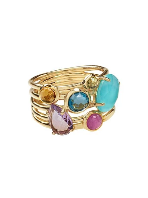 18K Rock Candy® Gelato 6-Stone Cluster Ring