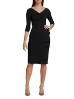 Florien Ruched Sheath Dress