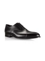 Hand Grade Lonsdale Leather Cap-Toe Oxfords