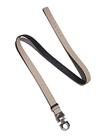 Gancini Adjustable Cut-to-Size Reversible Textured Leather Belt