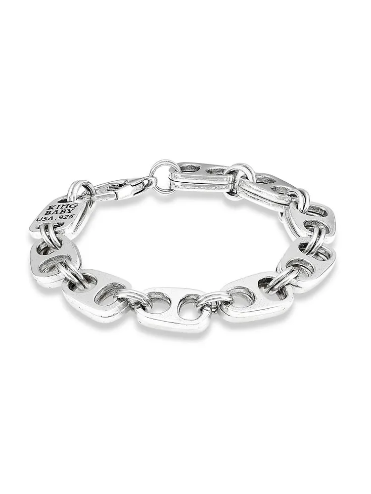 Pop Top Sterling Silver Bracelet