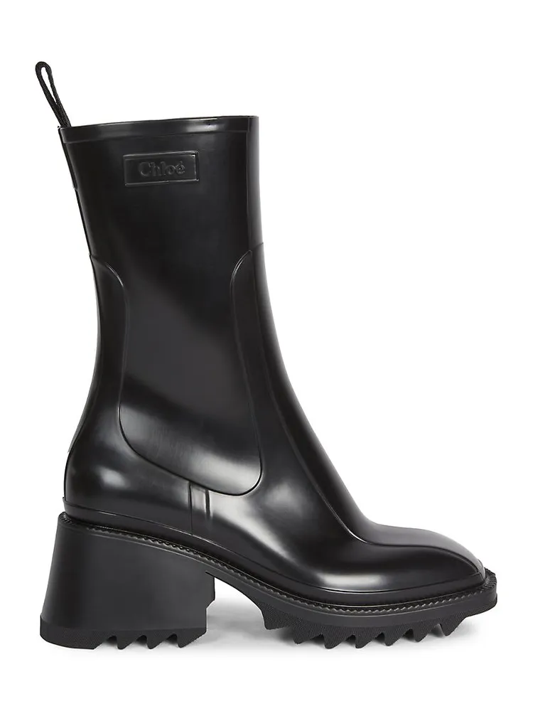 Betty PVC Lug Sole Rain Boots