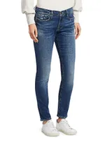 Le Garçon Mid-Rise Skinny Jeans