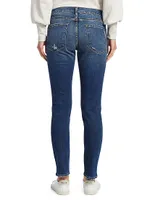 Le Garçon Mid-Rise Skinny Jeans