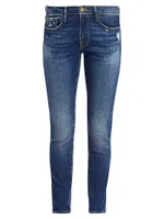 Le Garçon Mid-Rise Skinny Jeans